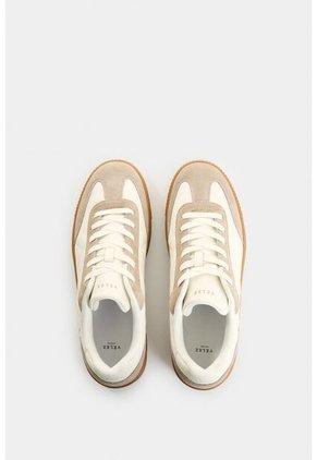 Tenis Low Top De Cuero Para Hombre Force 2 Tenis Low Top De Cuero Para Hombre Force 2 Blanco 42 VÉLEZ