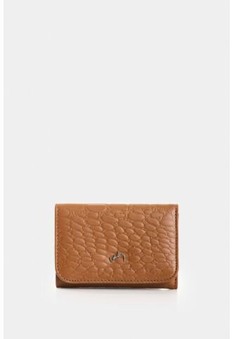 Billetera De Cuero Grabado Para Mujer Verona Billetera De Cuero Grabado Para Mujer Verona Miel VÉLEZ Vélez