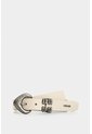 Cinturón Unifaz De Cuero Para Mujer Tika Cinturón Unifaz De Cuero Para Mujer Tika Blanco L VÉLEZ de Vélez