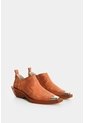 Botines Texanos Mule En Cuero Para Mujer Botines Texanos Mule En Cuero Para Mujer Terracota 35 VÉLEZ de Vélez