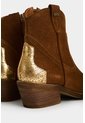 Botines Texanos De Cuero Gamuzado Para Mujer Sahara Botines Texanos De Cuero Gamuzado Para Mujer Sahara Miel 39 VÉLEZ de Vélez