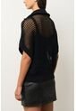 Chaleco Tejido Tika Para Mujer Oversized Chaleco Tejido Tika Para Mujer Oversized Negro XL VÉLEZ de Vélez