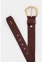 Cinturón Unifaz En Cuero Para Mujer Cayena Cinturón Unifaz En Cuero Para Mujer Cayena Vinotinto XL VÉLEZ de Vélez