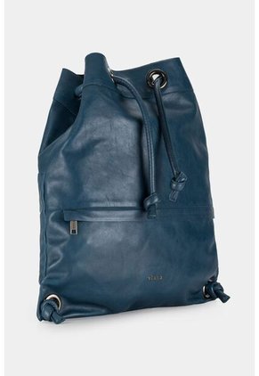 Morral De Cuero Amatista Para Mujer Detalles Anudados Morral De Cuero Amatista Para Mujer Detalles Anudados Azul Vélez