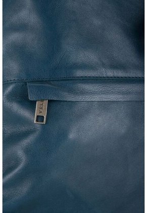 Morral De Cuero Amatista Para Mujer Detalles Anudados Morral De Cuero Amatista Para Mujer Detalles Anudados Azul Vélez