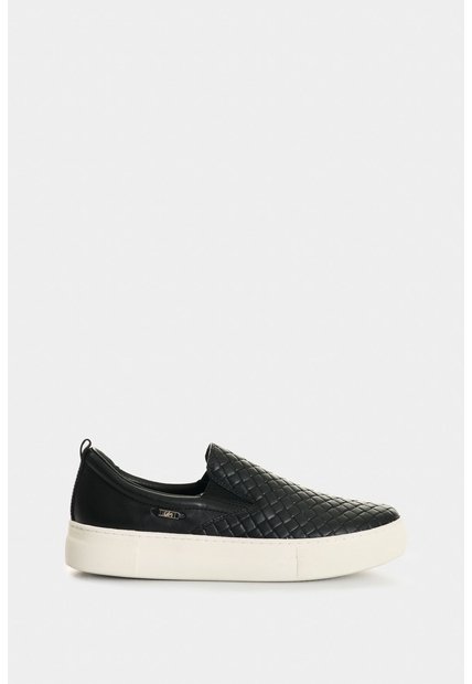 Mocasines De Cuero Grabado Para Mujer Anastasia Mocasines De Cuero Grabado Para Mujer Anastasia Negro 40 VÉLEZ