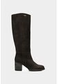 Botas Tacón Caña Alta Magnolia De Cuero Para Mujer Tipo Nobuck Negro Botas Tacón Caña Alta Magnolia De Cuero Para Mujer Tipo Nobuck Negro 39 Vélez de Vélez
