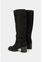 Botas Tacón Caña Alta Magnolia De Cuero Para Mujer Tipo Nobuck Negro Botas Tacón Caña Alta Magnolia De Cuero Para Mujer Tipo Nobuck Negro 39 Vélez de Vélez