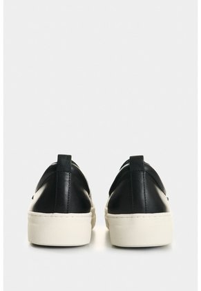 Mocasines De Cuero Grabado Para Mujer Anastasia Mocasines De Cuero Grabado Para Mujer Anastasia Negro 40 VÉLEZ