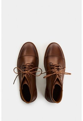 Botas De Cuero Para Hombre Ray Botas De Cuero Para Hombre Ray Miel 46 VÉLEZ
