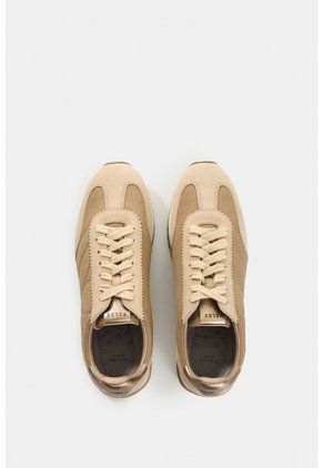 Tenis De Cuero Y Textil Para Mujer Flora Tenis De Cuero Y Textil Para Mujer Flora Arena 37 VÉLEZ