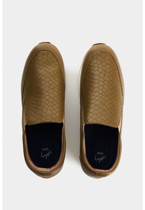 Mocasines De Cuero Grabado Para Mujer Zippa 2 Mocasines De Cuero Grabado Para Mujer Zippa 2 Tabaco 39 VÉLEZ