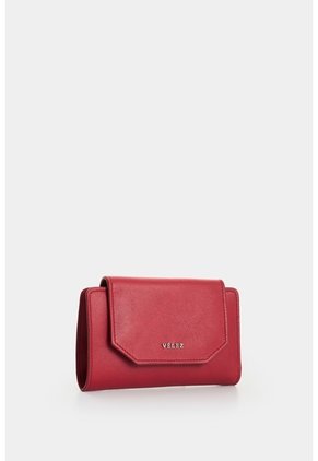 Billetera Bravo En Cuero Para Mujer Billetera Bravo En Cuero Para Mujer Rojo VÉLEZ