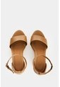Sandalia Plataforma Dunas En Cuero Y Yute Para Mujer Sandalia Plataforma Dunas En Cuero Y Yute Para Mujer Miel 34 VÉLEZ de Vélez