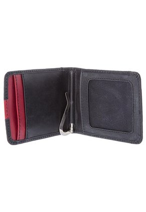 Portadocumentos Negro-Rojo Vélez