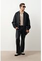 Chaqueta Bomber En Cuero Texturizado Para Hombre Calypso Chaqueta Bomber En Cuero Texturizado Para Hombre Calypso Negro XL VÉLEZ de Vélez