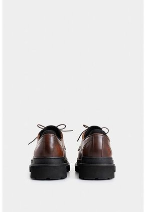 Zapato De Cordón Hoggar Para Hombre Acabado Artesanal Zapato De Cordón Hoggar Para Hombre Acabado Artesanal Miel 41 VÉLEZ