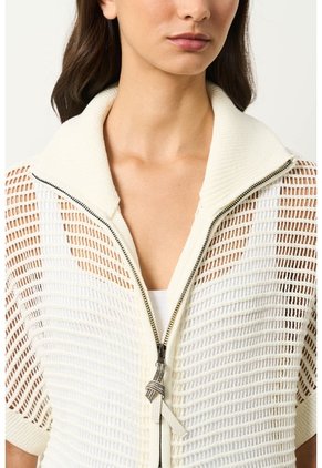 Chaleco Tejido Tika Para Mujer Oversized Chaleco Tejido Tika Para Mujer Oversized Crema S VÉLEZ