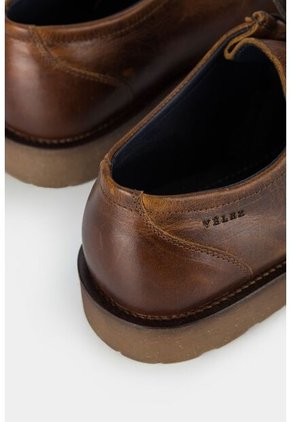 Zapatos Cordón Borba De Cuero Para Hombre Efecto Artesanal Zapatos Cordón Borba De Cuero Para Hombre Efecto Artesanal Cafe 39 Vélez