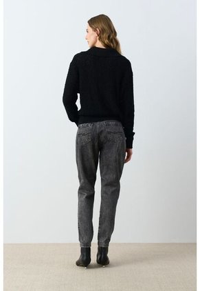 Polo Tejida Manga Larga Para Mujer Hazel Polo Tejida Manga Larga Para Mujer Hazel Negro XS VÉLEZ