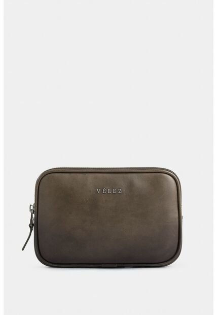 Riñonera Lugano De Cuero Para Hombre Casual Riñonera Lugano De Cuero Para Hombre Casual Verde Oliva Vélez