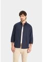 Camisa En Popelina Para Hombre Semifitted Camisa En Popelina Para Hombre Semifitted Azul Oscuro L VÉLEZ de Vélez
