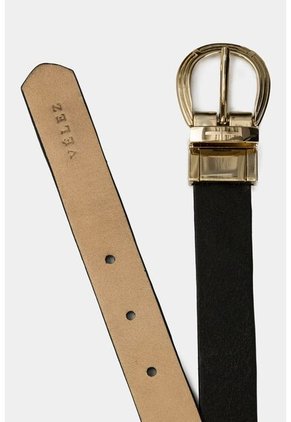 Cinturón Doble Faz Jaspe De Cuero Para Mujer Básico Atemporal Cinturón Doble Faz Jaspe De Cuero Para Mujer Básico Atemporal Negro L VÉLEZ