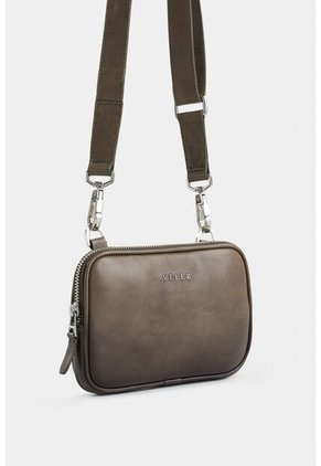 Riñonera Lugano De Cuero Para Hombre Casual Riñonera Lugano De Cuero Para Hombre Casual Verde Oliva Vélez