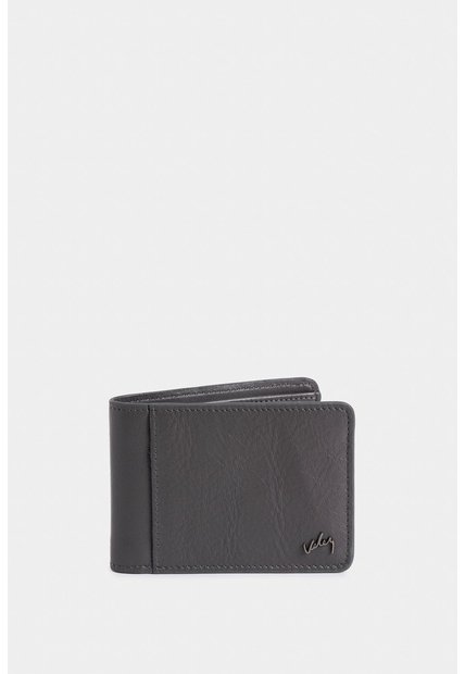 Billetera Rayón De Cuero Para Hombre Casual Billetera Rayón De Cuero Para Hombre Casual Gris VÉLEZ