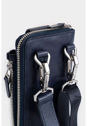 Billetera Halo De Cuero Para Hombre Porta Celular Billetera Halo De Cuero Para Hombre Porta Celular Negro Vélez