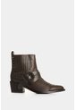 Botines Texanos Inti En Cuero Folia Para Mujer Botines Texanos Inti En Cuero Folia Para Mujer Bronce 34 VÉLEZ de Vélez