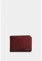 Billetera Oasis De Cuero Para Hombre Detalle Contraste Billetera Oasis De Cuero Para Hombre Detalle Contraste Rojo VÉLEZ de Vélez