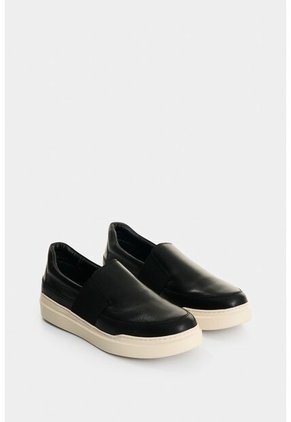 Mocasines Botanic 2 De Cuero Liso Y Gamuzado Para Hombre Suela Ecoflex Mocasines Botanic 2 De Cuero Liso Y Gamuzado Para Hombre Suela Ecoflex Negro 39 VÉLEZ