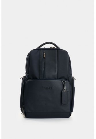 Morral Security De Lona Para Hombre Detalles En Cuero Morral Security De Lona Para Hombre Detalles En Cuero Azul Oscuro VÉLEZ Vélez
