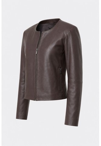 Chaqueta De Cuero Para Mujer Denver Chaqueta De Cuero Para Mujer Denver Cafe L VÉLEZ Vélez