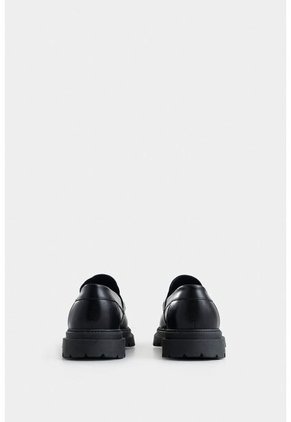 Mocasines Sunny De Cuero Para Hombre Antifaz Mocasines Sunny De Cuero Para Hombre Antifaz Negro 39 Vélez