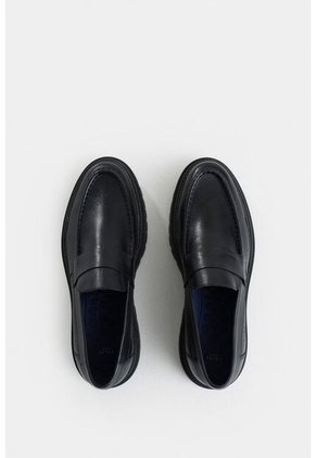 Mocasines Sunny De Cuero Para Hombre Antifaz Mocasines Sunny De Cuero Para Hombre Antifaz Negro 39 Vélez