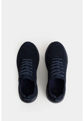 Tenis Galis 2 De Cuero Para Hombre Efecto Escribiente Tenis Galis 2 De Cuero Para Hombre Efecto Escribiente Azul Oscuro 42 VÉLEZ