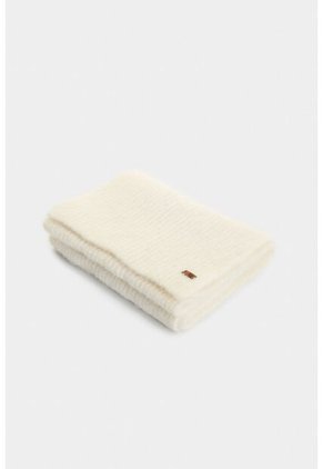 Bufanda Tejida Platino Para Mujer Detalle Lentejuelas Bufanda Tejida Platino Para Mujer Detalle Lentejuelas Crema XS VÉLEZ