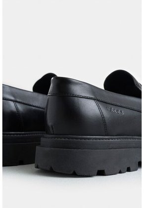 Mocasines Sunny De Cuero Para Hombre Antifaz Mocasines Sunny De Cuero Para Hombre Antifaz Negro 39 Vélez