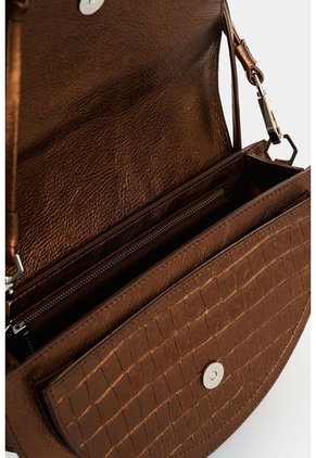 Bowling De Cuero Folia Para Mujer Luna Bowling De Cuero Folia Para Mujer Luna Bronce VÉLEZ