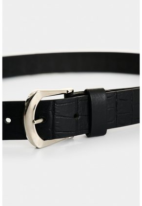 Cinturón Unifaz Pradera De Cuero Para Mujer Grabado Cinturón Unifaz Pradera De Cuero Para Mujer Grabado Negro XL VÉLEZ