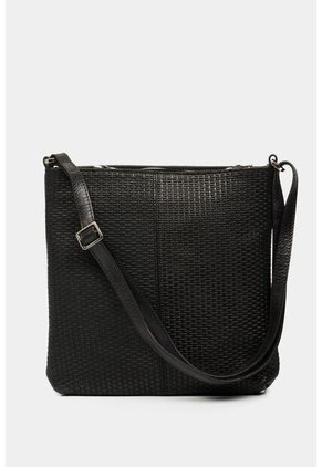 Manos Libres Basic De Cuero Para Mujer Grabado Placa Tejido Manos Libres Basic De Cuero Para Mujer Grabado Placa Tejido Negro VÉLEZ