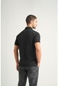 Polo Lucca Manga Corta Para Hombre Texturizada Polo Lucca Manga Corta Para Hombre Texturizada Negro XL VÉLEZ de Vélez