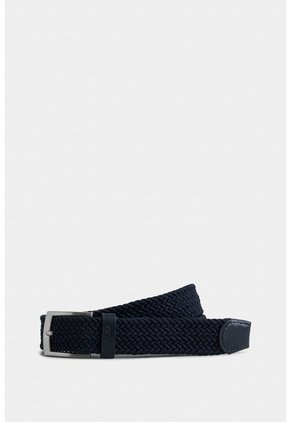 Cinturón Unifaz Cordón Por Cuero Para Hombre Trenza Cinturón Unifaz Cordón Por Cuero Para Hombre Trenza Azul Oscuro 44 VÉLEZ