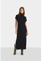 Vestido Amanita Tejido Para Mujer Cuello Tortuga Vestido Amanita Tejido Para Mujer Cuello Tortuga Negro 06 VÉLEZ de Vélez