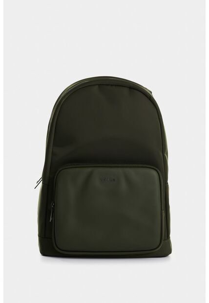 Tula Morral En Lona Y Cuero Para Hombre Astra Tula Morral En Lona Y Cuero Para Hombre Astra Verde Oliva VÉLEZ