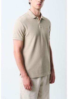 Polo Manga Corta Essential Para Hombre Textura Polo Manga Corta Essential Para Hombre Textura Kaky L VÉLEZ
