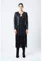 Chaqueta De Cuero Para Mujer Denver Chaqueta De Cuero Para Mujer Denver Negro M VÉLEZ de Vélez