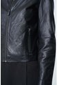 Chaqueta De Cuero Para Mujer Denver Chaqueta De Cuero Para Mujer Denver Negro M VÉLEZ de Vélez